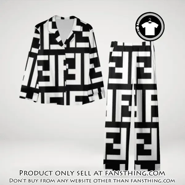 Trending luxury fendi satin pajama set pjs1050 fst0733524